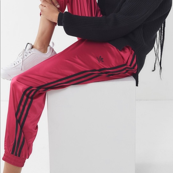 Adidas Satin Track Pants Sz.S - Picture 2 of 6